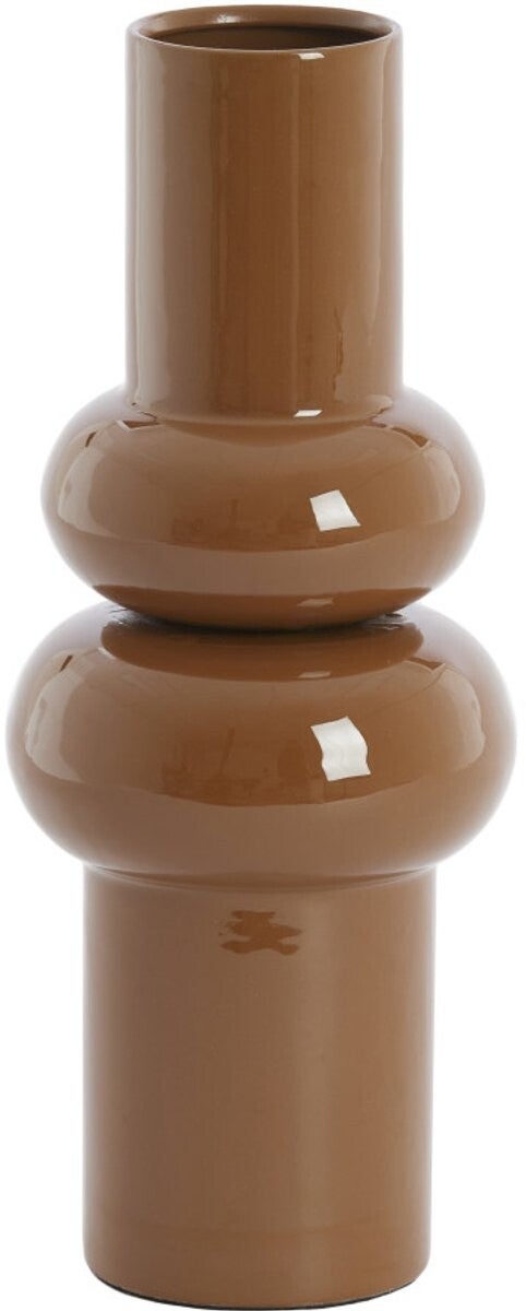 Vaas deco | IRISSA KARAMEL | 19x43 cm/15x36 cm