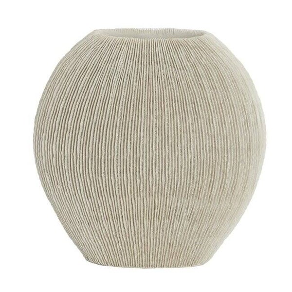 Vaas deco | BUBIO CREME | 41x13x39,5 cm