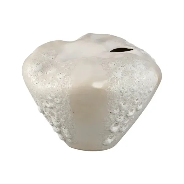 Vaas | DANGELO CREAM CERAMIC | 35.5x34.5x26.5 cm