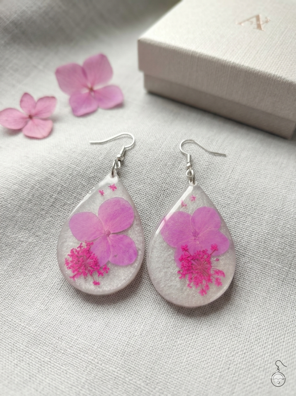 Boucles d'oreilles 🌸Éclat Floral🌸