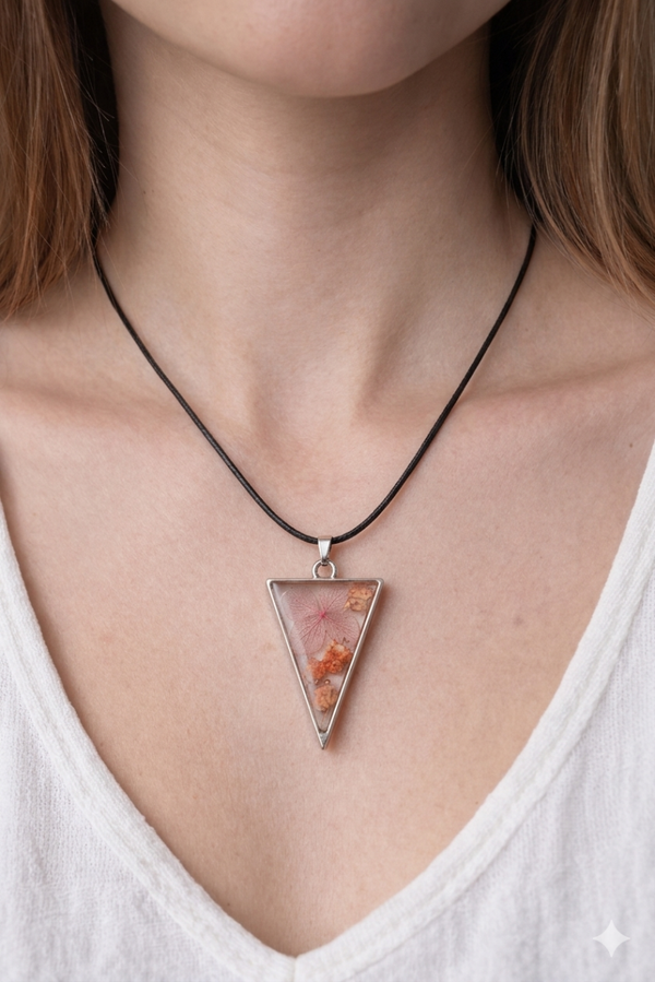 Collier 🌸nuance poudré🌸