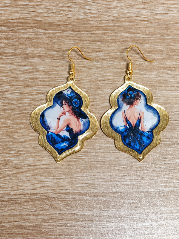 Dame en Bleu