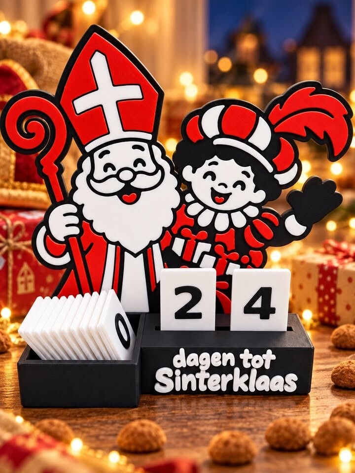 Sinterklaas aftel kalender