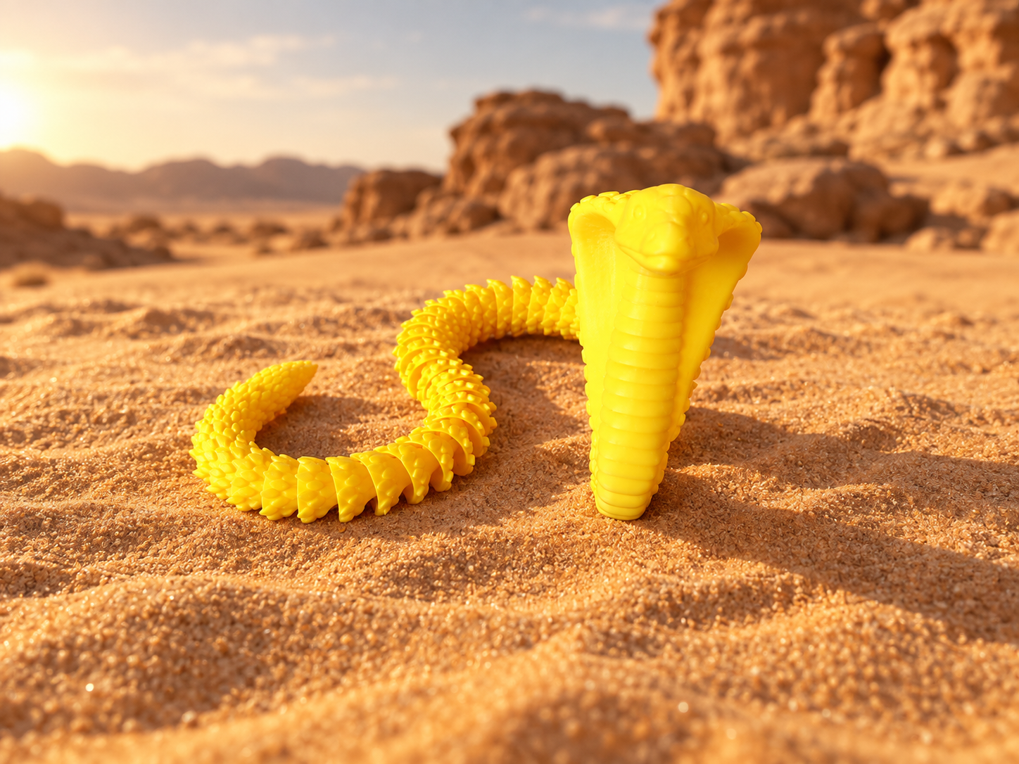 Beweegbare cobra