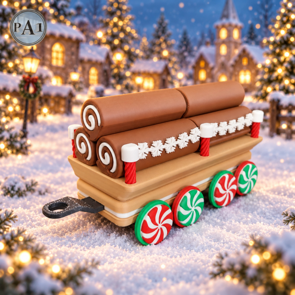 🎄🚂 Polar Express chocoladestammenwagon