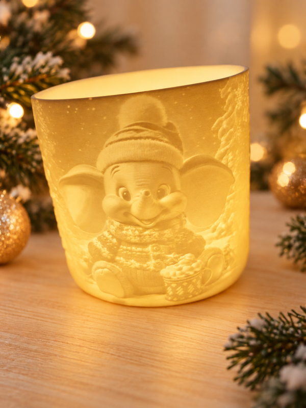 Dombo waxinelicht houder kerst