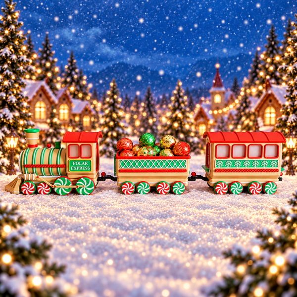 🎄🚂 Polar Express complete set – haal de kerstmagie in huis!