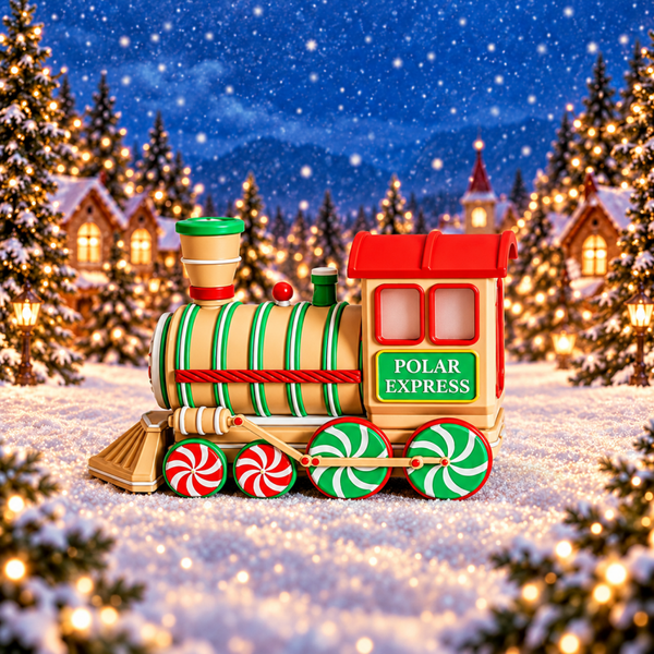 🎄🚂 Polar Express locomotief – het begin van jouw kersttrein!