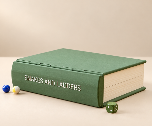 Slangen en Ladders – een spel in boekvorm