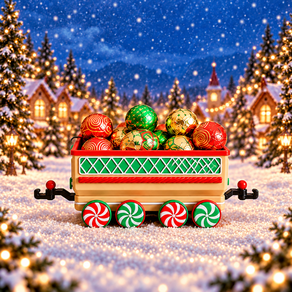 🎄🍬 Polar Express Candy Car – een zoete aanvulling op jouw kersttrein!