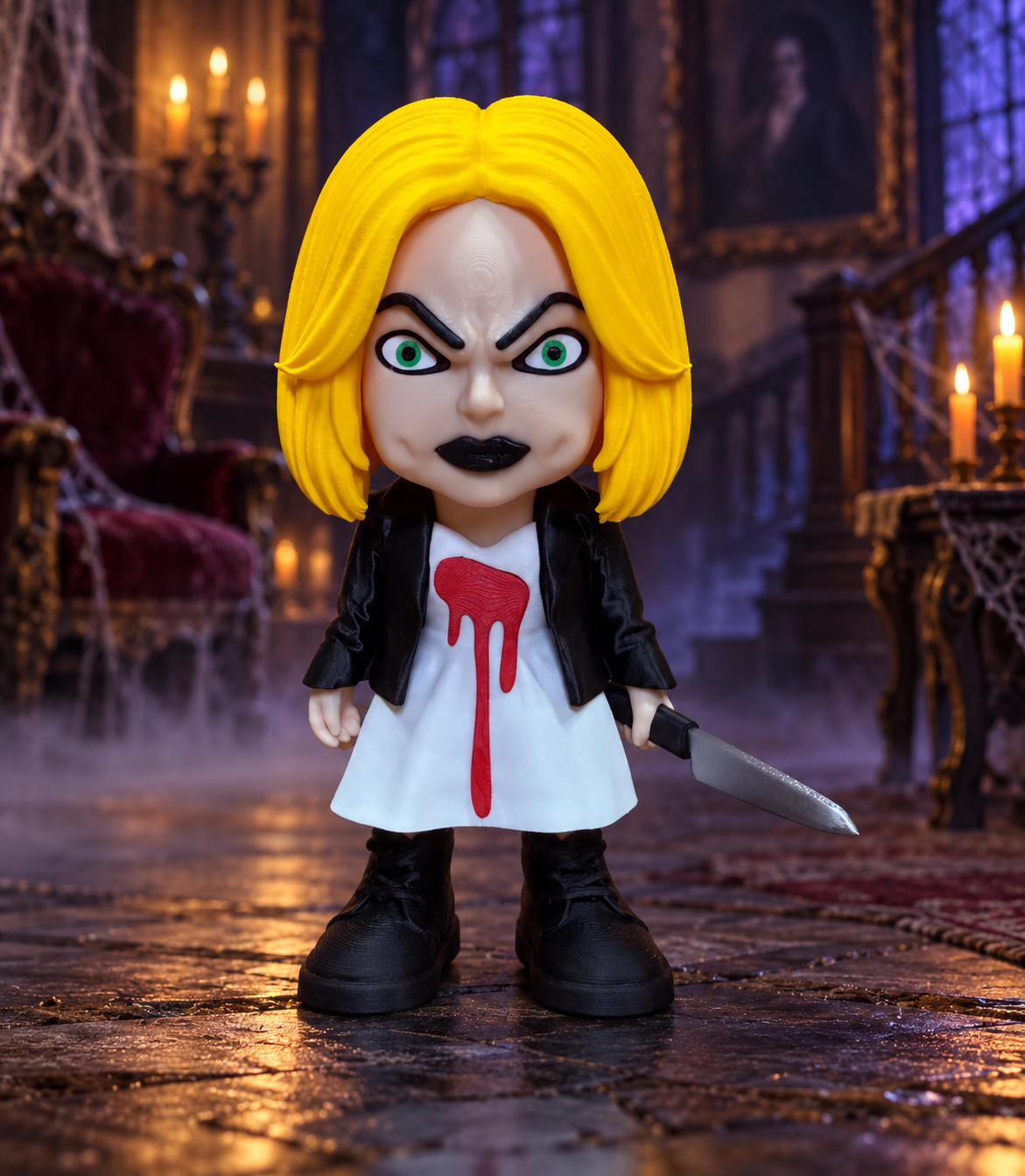 🖤 Tiffany – griezelig met een vleugje glamour!