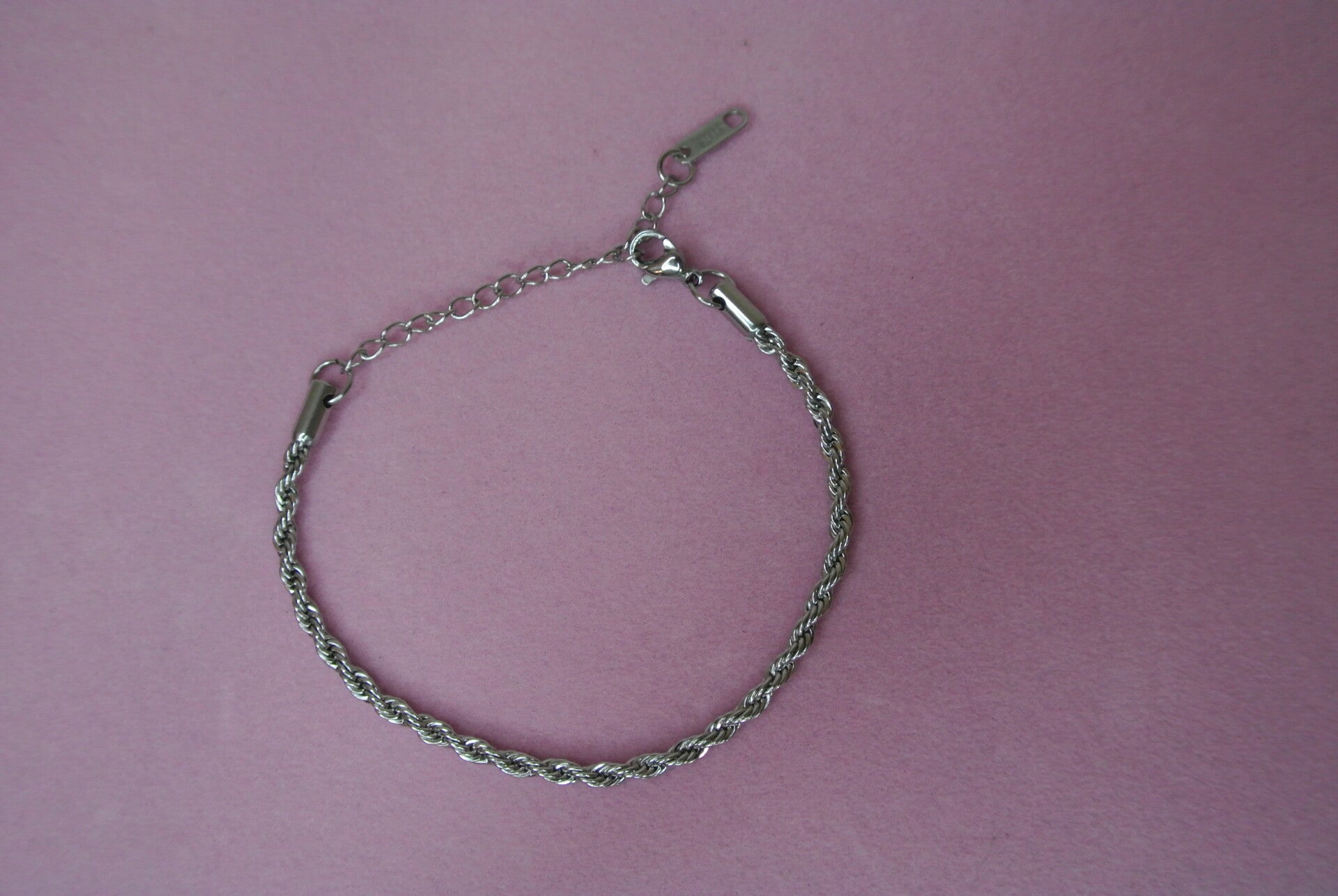 ARMBAND TWIST - ZILVER