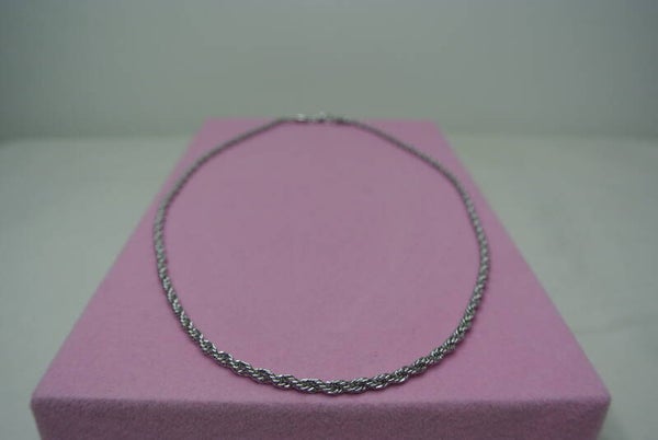 KETTING TWIST - ZILVER