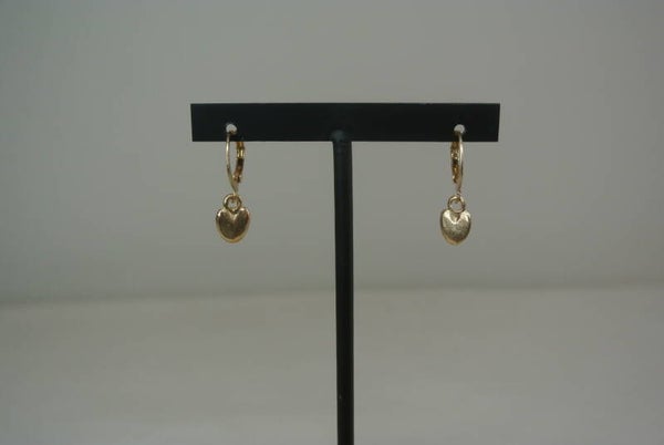 OORBELLEN HARTJES - GOUD