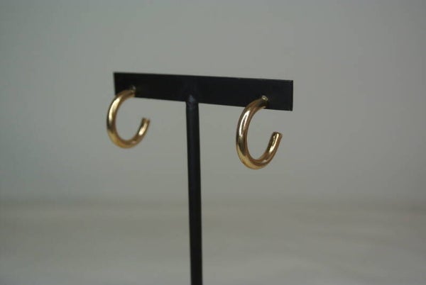 OORBELLEN RING 15 - GOUD
