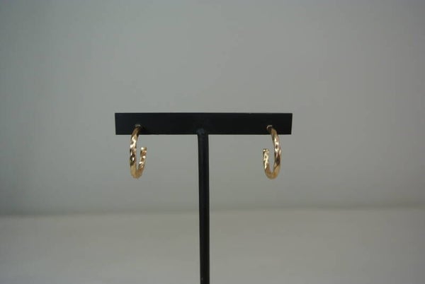 OORBELLEN RING 3 - GOUD