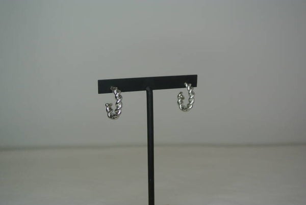 OORBELLEN RING 4 - ZILVER
