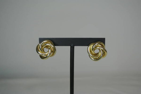OORBELLEN TWIST - GOUD