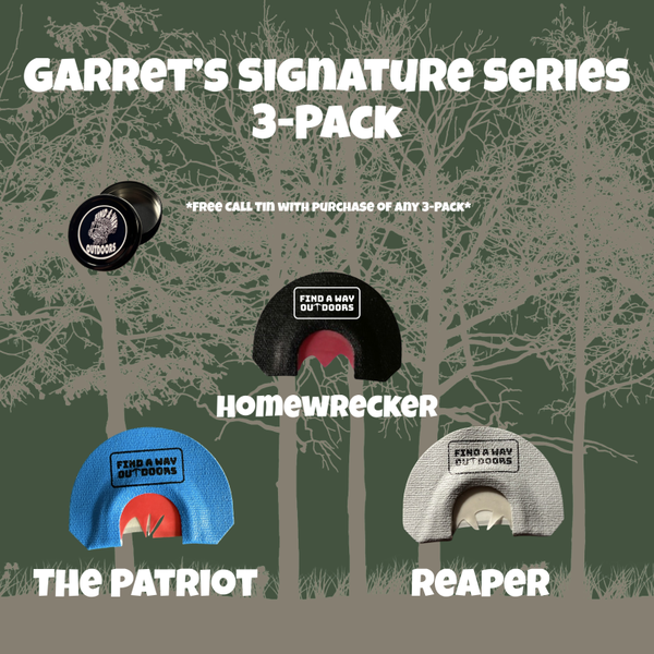 Garret's signature series 3-pack