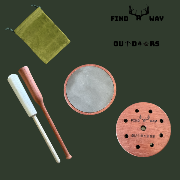 Purple Heart - Slate over Glass