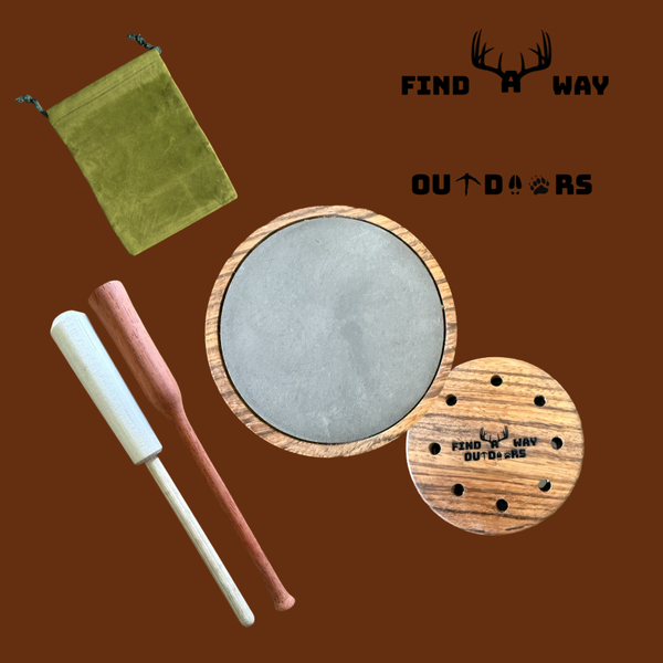 Zebrawood - Slate over Glass