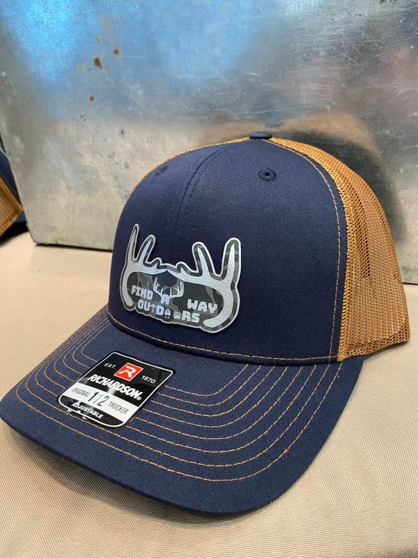 Navy/Caramel Antler Logo