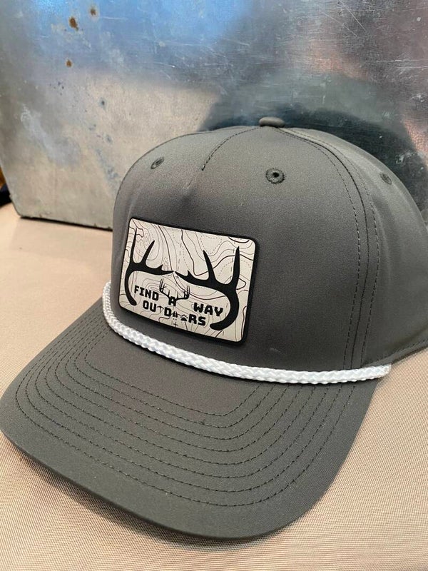 Green Polyester Roper Topo Patch