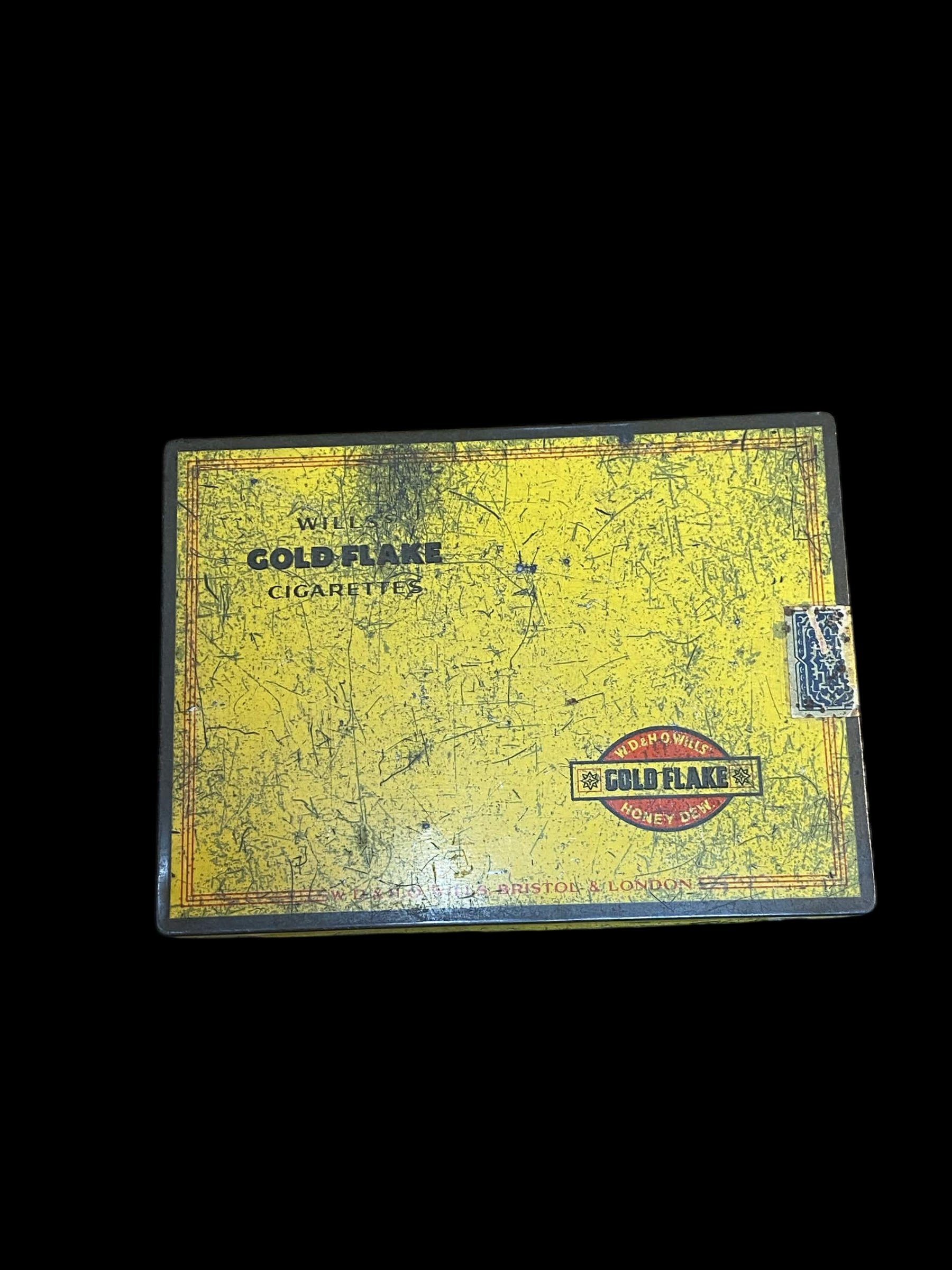 Boîte métallique Wills’s Gold Flake Cigarettes