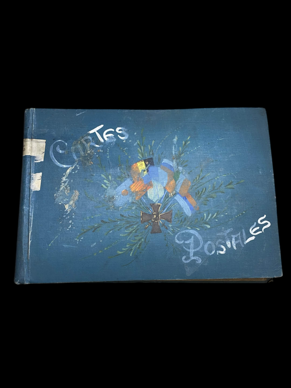 Ancien album de cartes postales