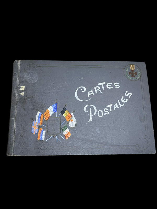 Ancien album de cartes postales [CPA WW1]