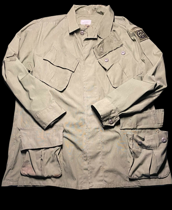 Veste tropicale US Army OG-107 — Vietnam, 1969