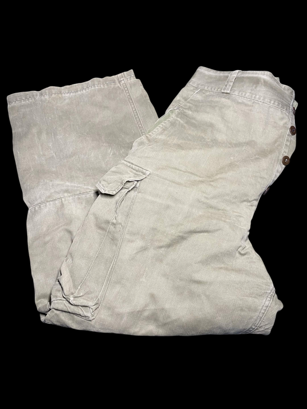 pantalon de treillis français modèle M47 taille 37 période Indochine / début Algérie