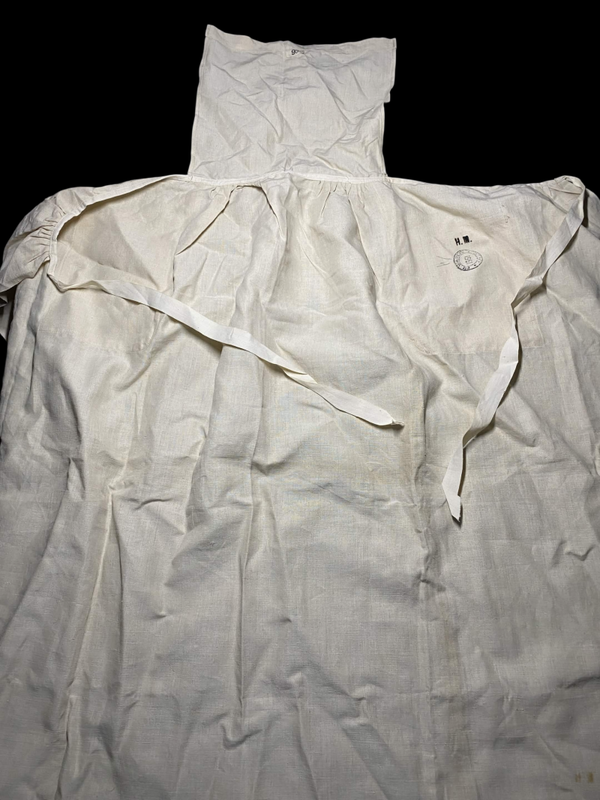 Blouse / chemise d'hôpital militaire française période Indochine / Algérie