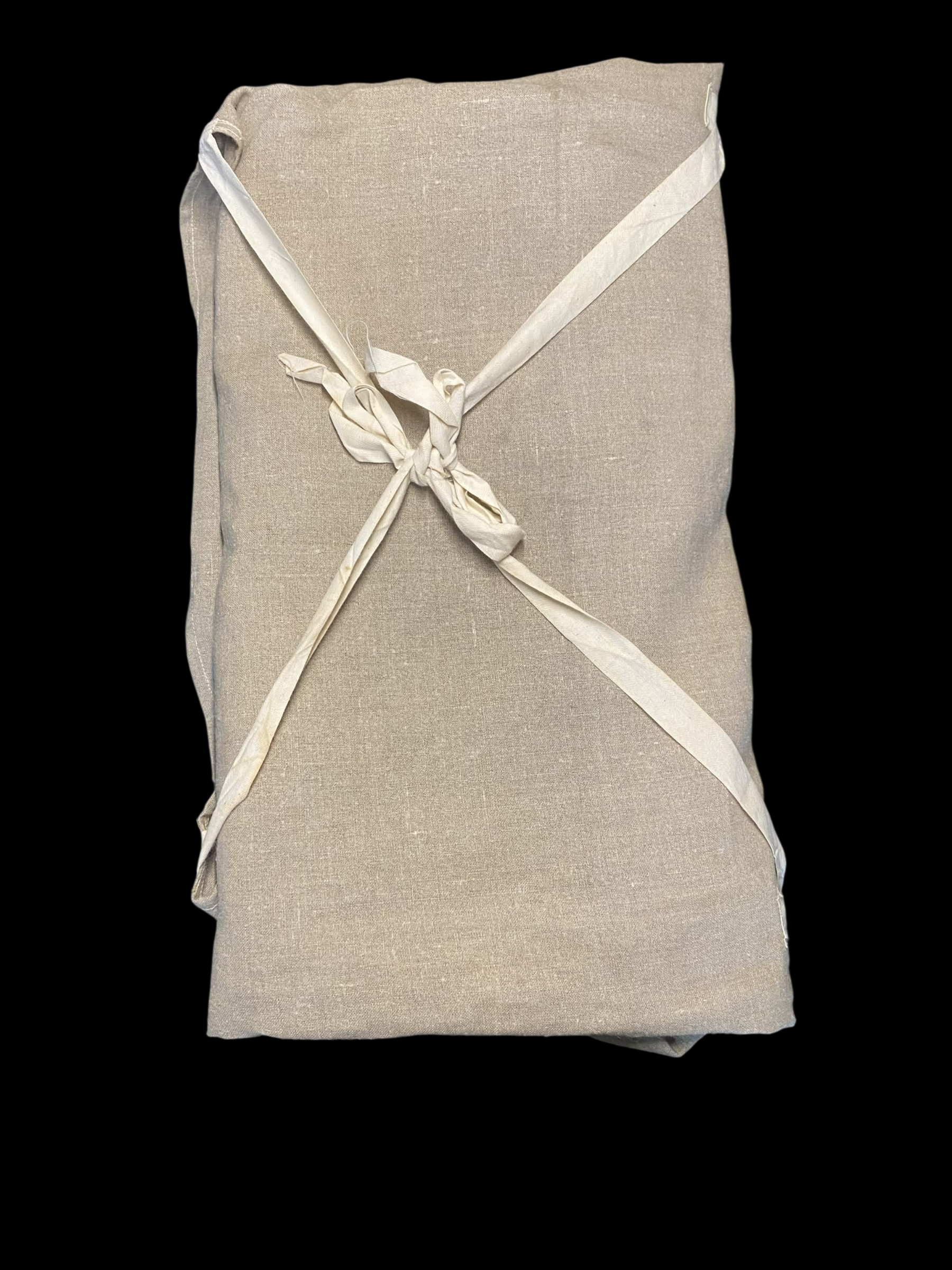 Housse de matelas militaire française - Sac à viande de casernement - C.P. Mauzac Période Indochine / Algérie