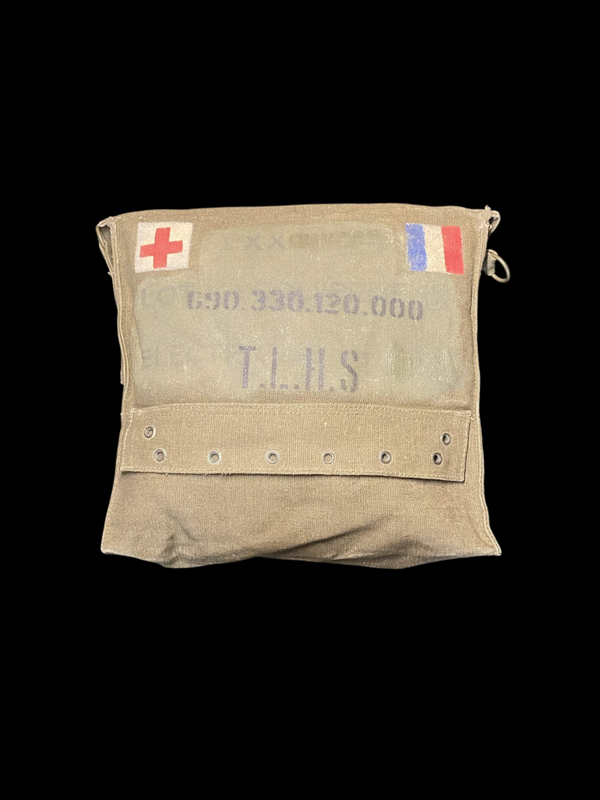 Musette d’infirmier militaire française Modèle 48 - T.I.H.S - Période Indochine / Algérie