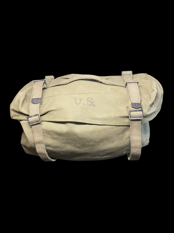 Sac cargo US M-1945 daté 1951 - réutilisation française Indochine