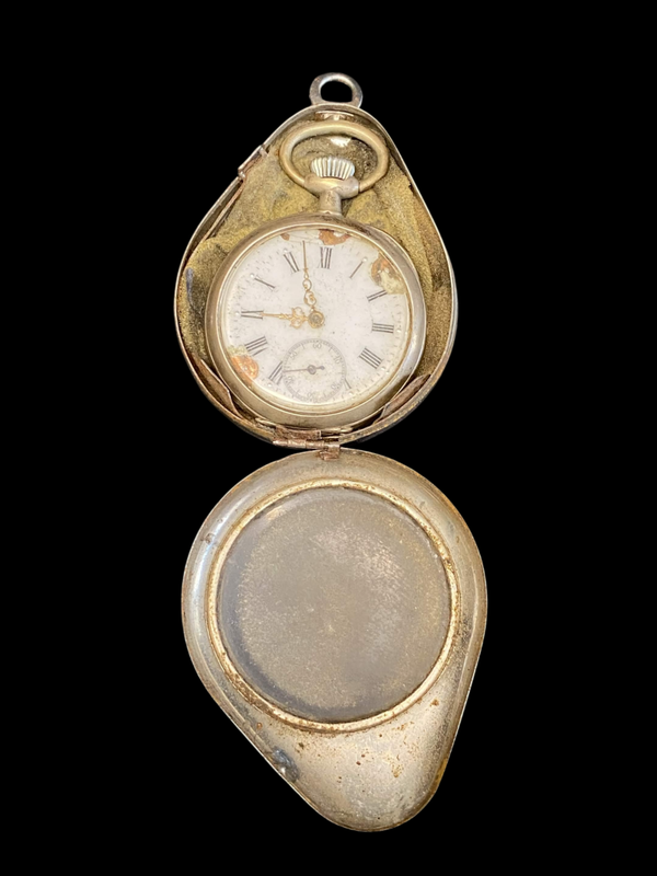 Montre de poche ancienne à cylindre