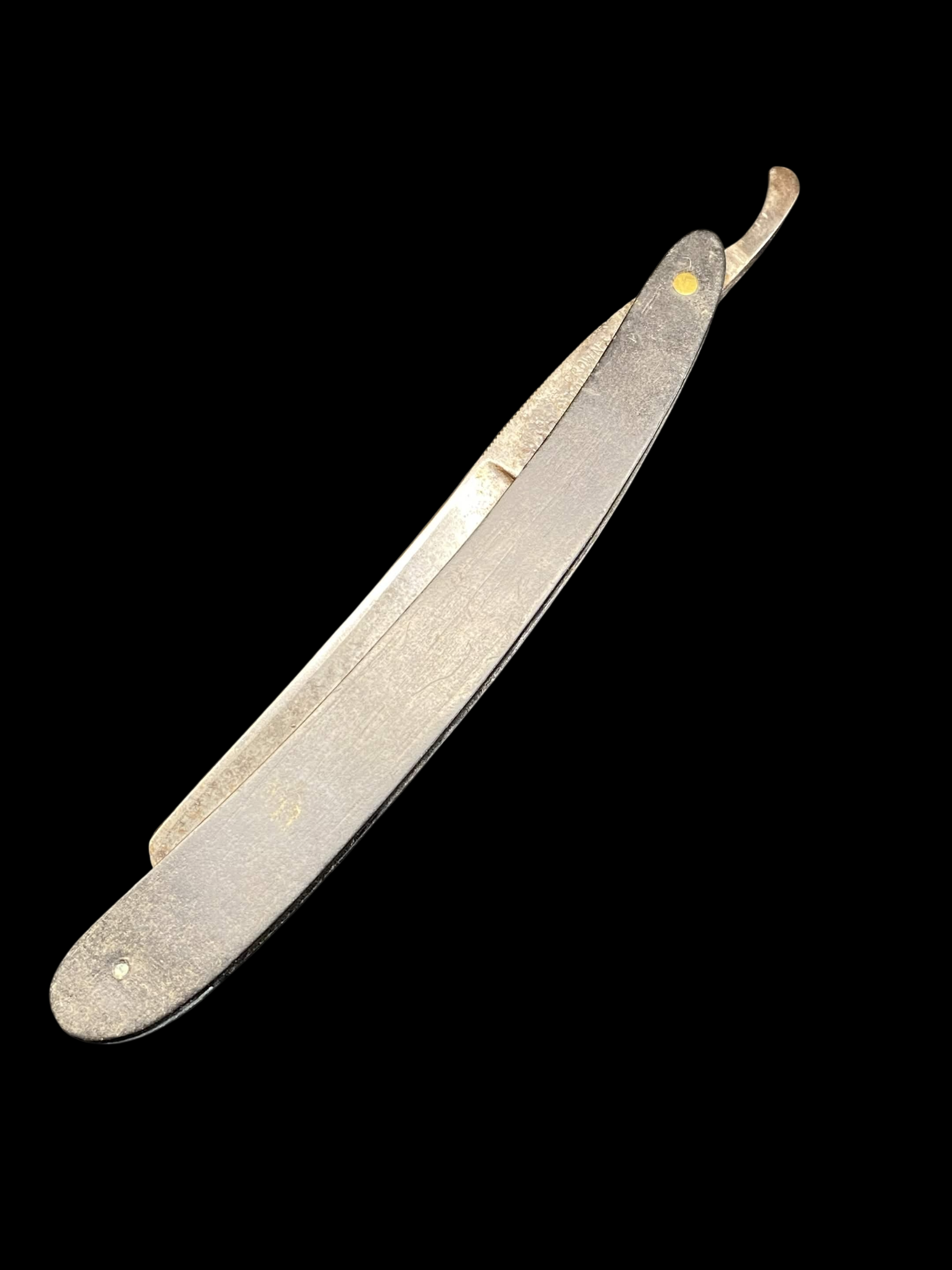 Coupe-chou ancien Goedecke & Co « Couronne & Double Étoile » — Solingen, vers 1909-1913