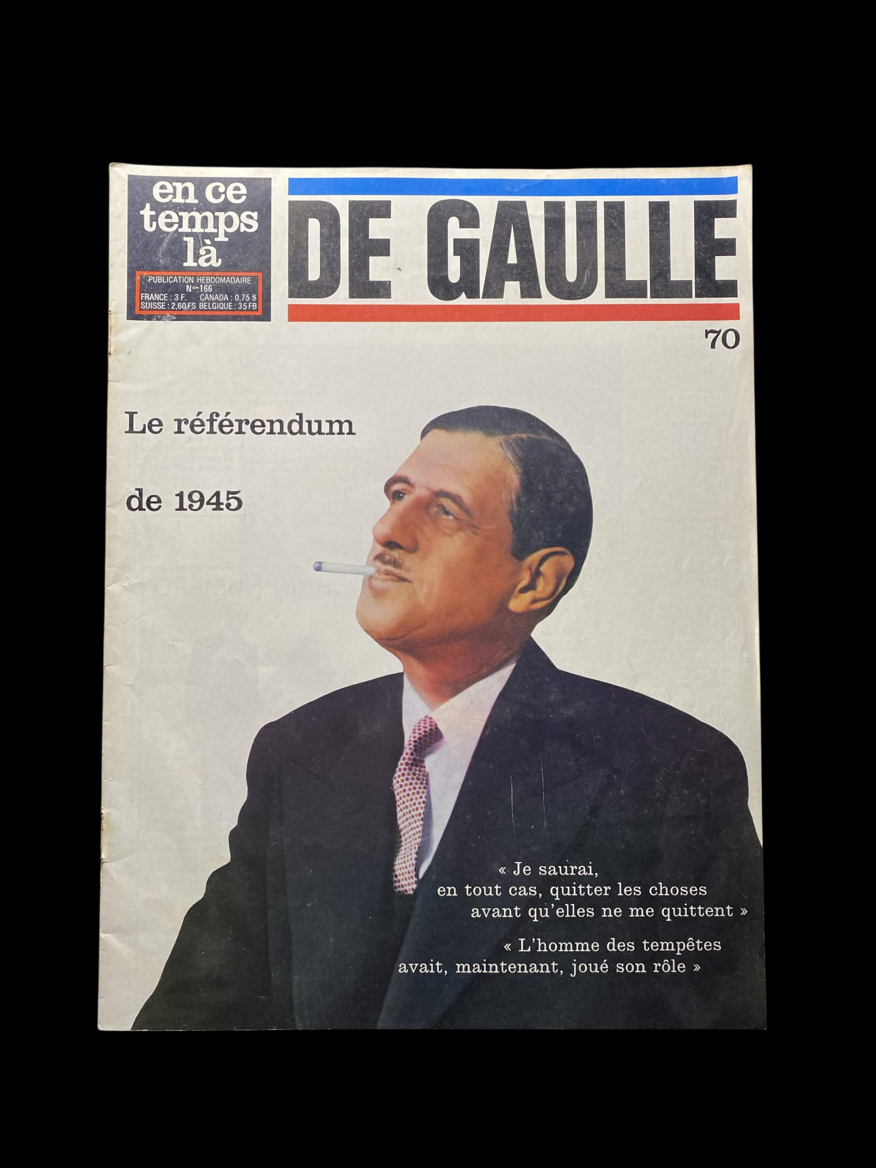 En ce temps-là – De Gaulle n°70 – Le référendum de 1945
