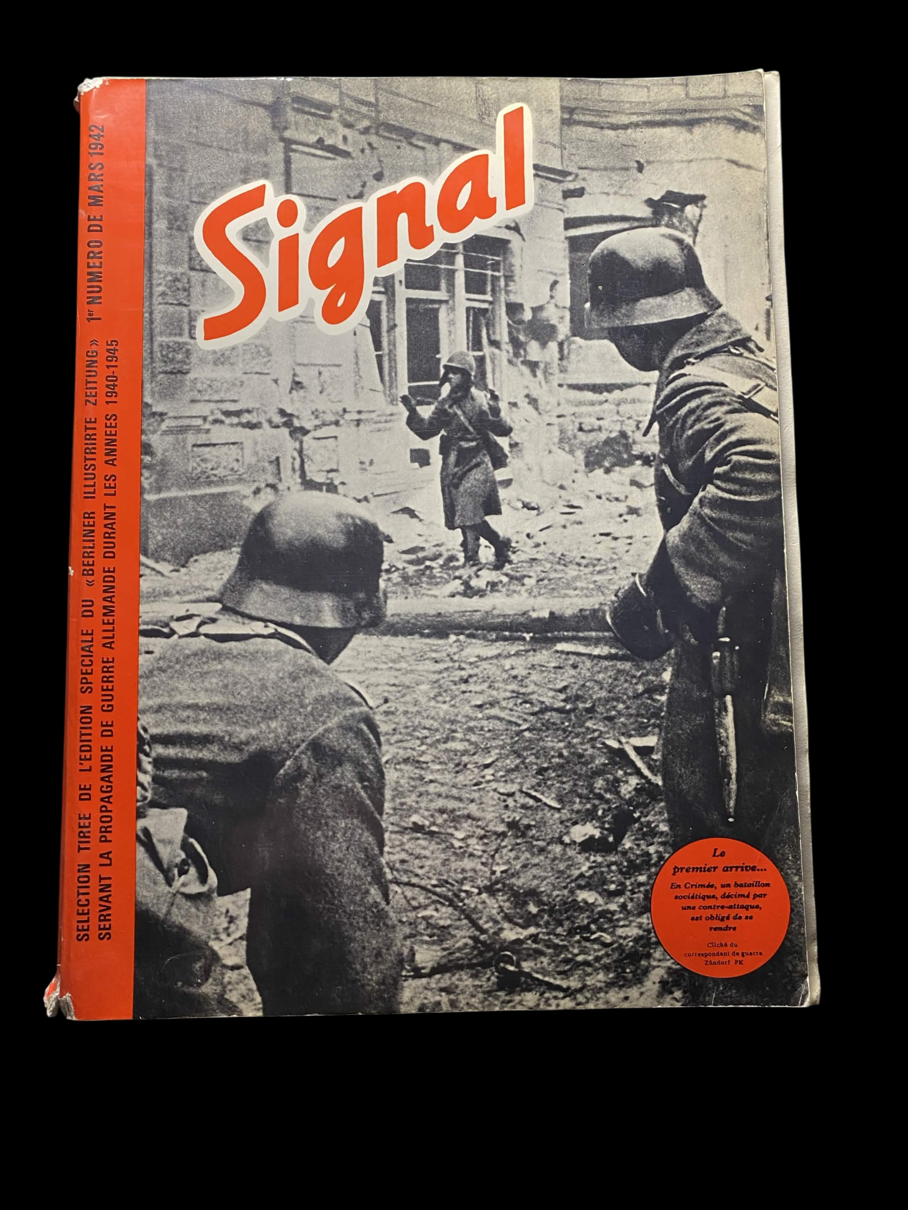 Signal – 1er numéro de mars 1942 – Propagande allemande 1940-1945 – Éditions des Archers