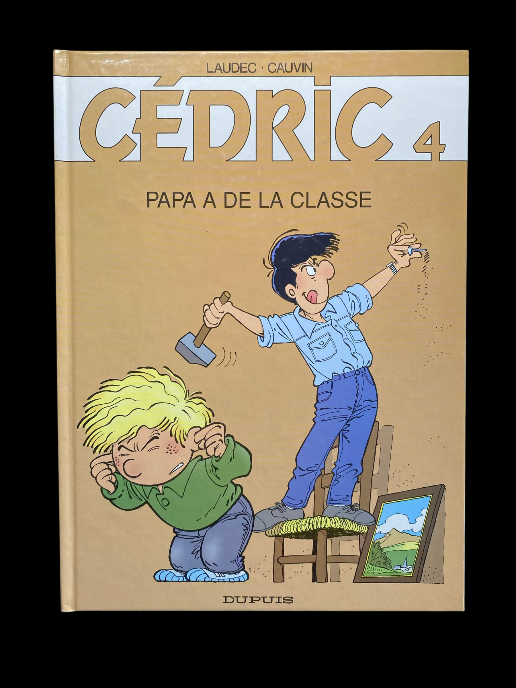 Cédric n°4 – Papa à la classe – Laudec & Cauvin – Dupuis