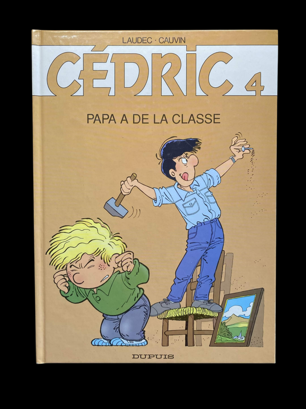 Cédric n°4 – Papa à la classe – Laudec & Cauvin – Dupuis