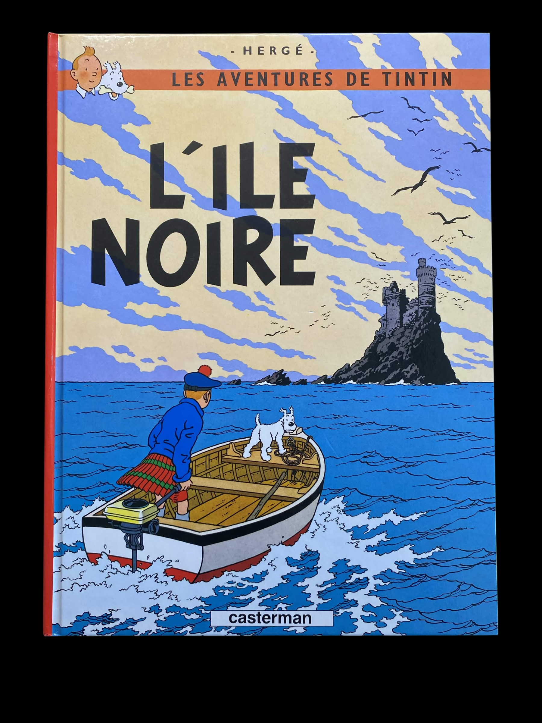 Hergé – Tintin : L'Île noire – Casterman
