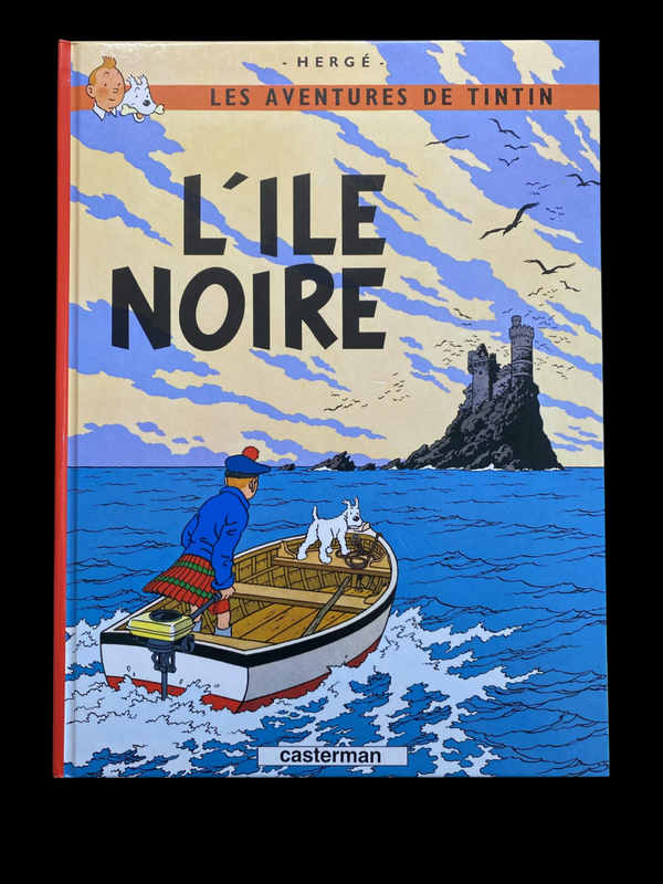 Hergé – Tintin : L'Île noire – Casterman