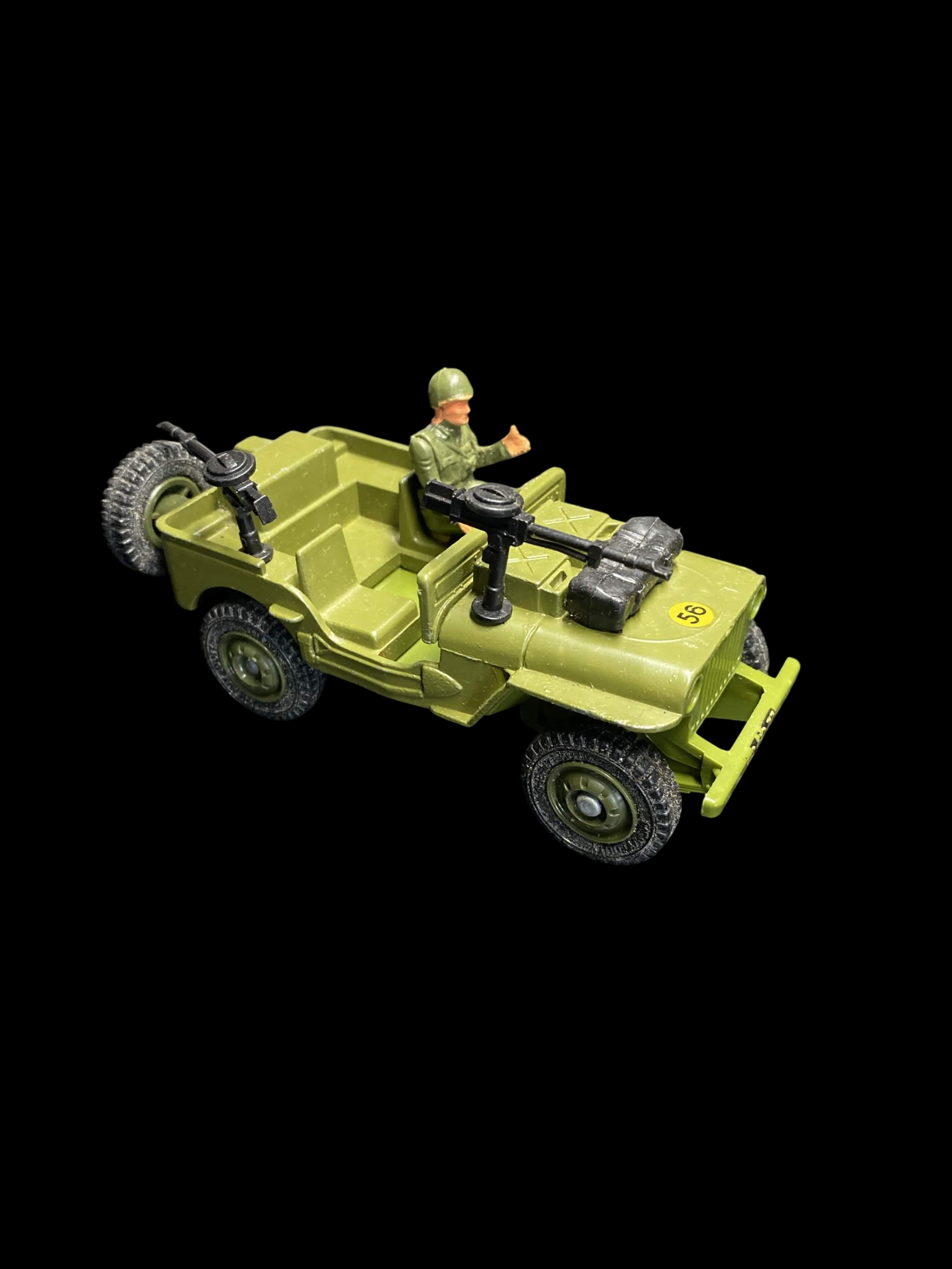 Dinky Toys Commando Jeep n°612 – Fabriqué en Angleterre – années 1970