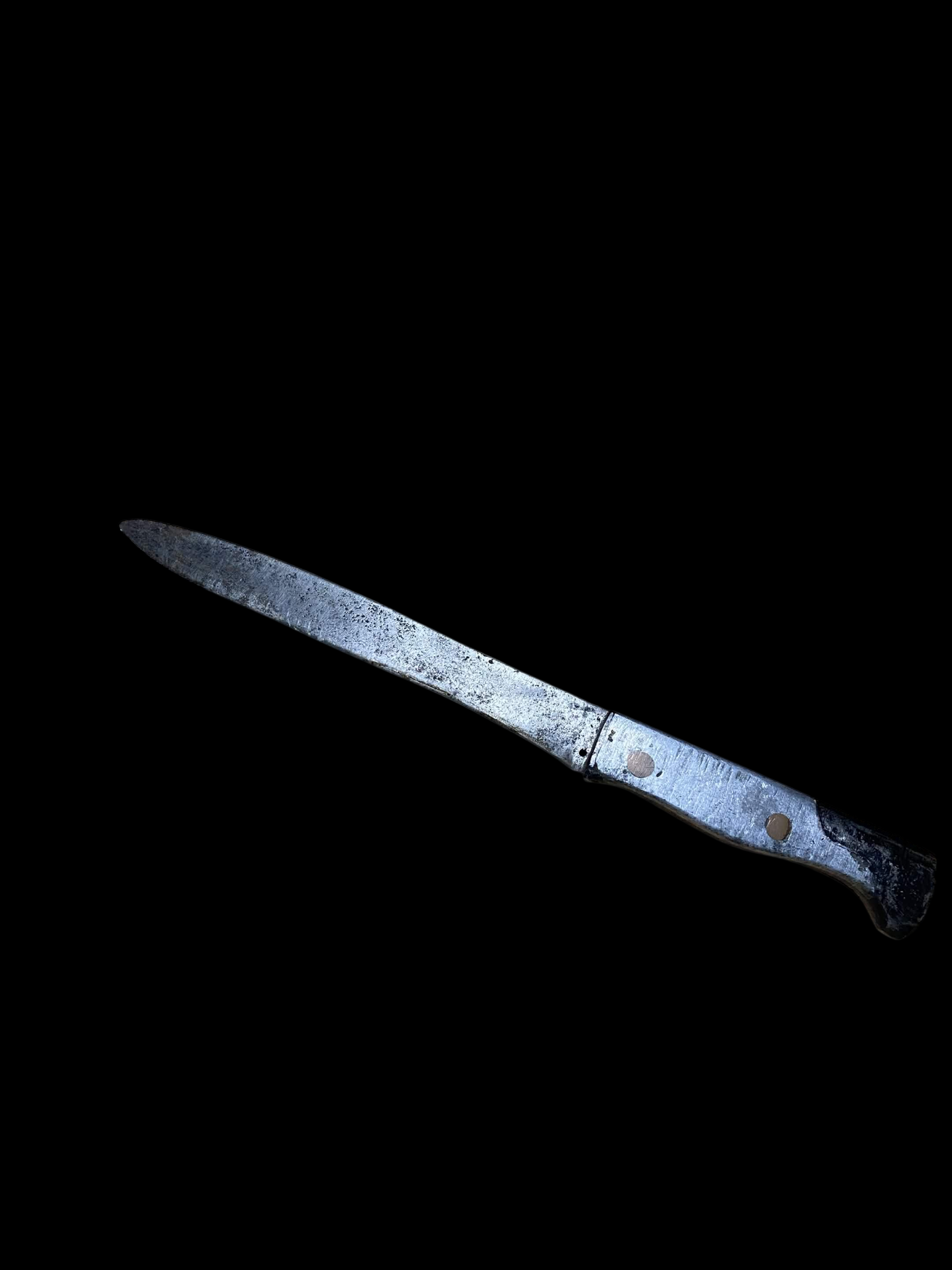 Baïonnette Allemande type K98 Transformée en Couteau – Modification Ancienne