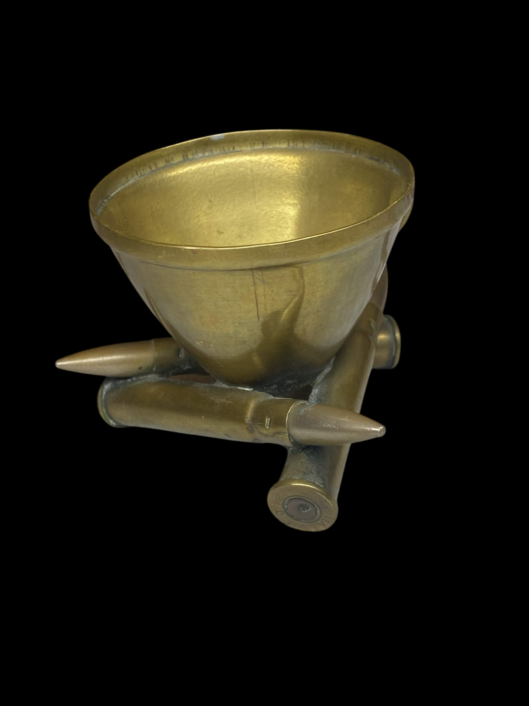 Cendrier art de tranchée britannique WW1 – Cartouches .303 British – 1917