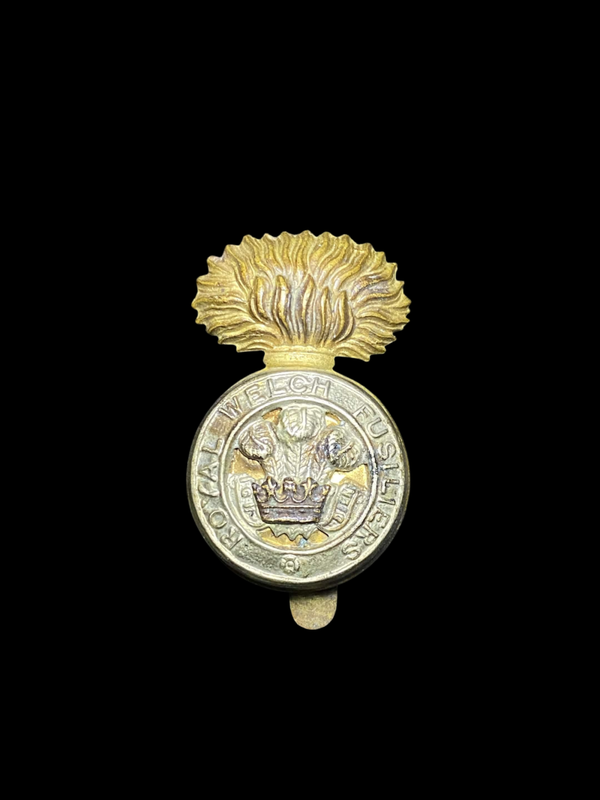 Insigne de coiffure des Royal Welch Fusiliers Modèle bi-métal