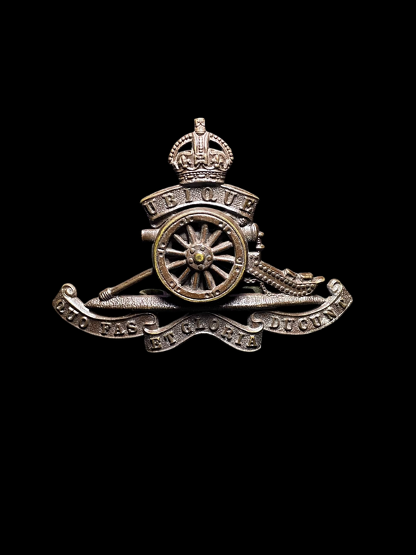 Insigne de coiffure d'Officier de la Royal Artillery