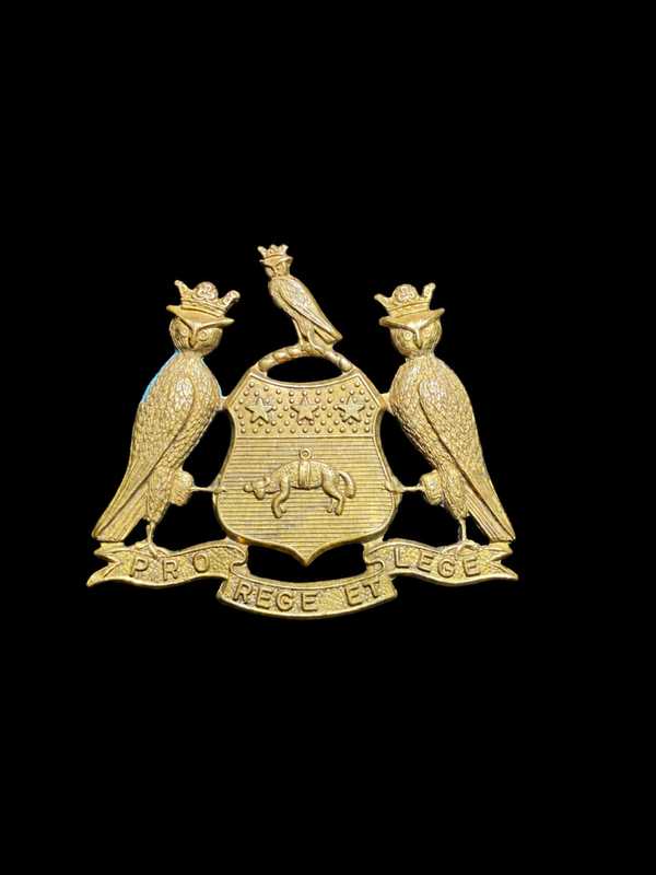 Insigne de coiffure (Cap Badge) des Leeds Pals — 15e/17e Bataillons du West Yorkshire Regiment